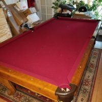 Brunswick Chateau Slate Pool Table, Billiards